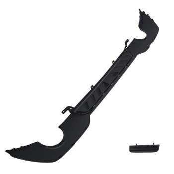 Rear Bumper Diffuser Lip compatible for BMW 3 Series G20 G21 2018-22 M Sport PP Black