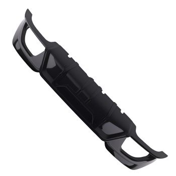 Black PP Rear Bumper Diffuser compatible for BMW G20 3 Series M Sport 2019-2022 Sport Style