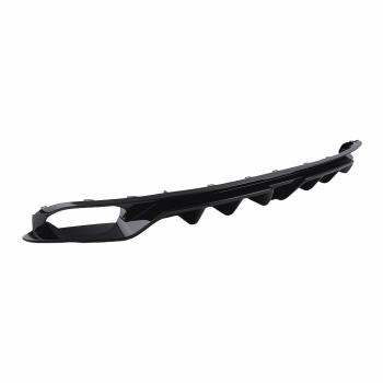 Rear Diffuser W/ Led Light For 2022-2023 compatible for Honda Civic MC Style FE180 Gloss Black