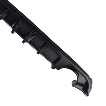 Carbon Fiber Rear Bumper Diffuser Lip compatible for Infiniti Q60 2017-2022 W/ LED LIGHT