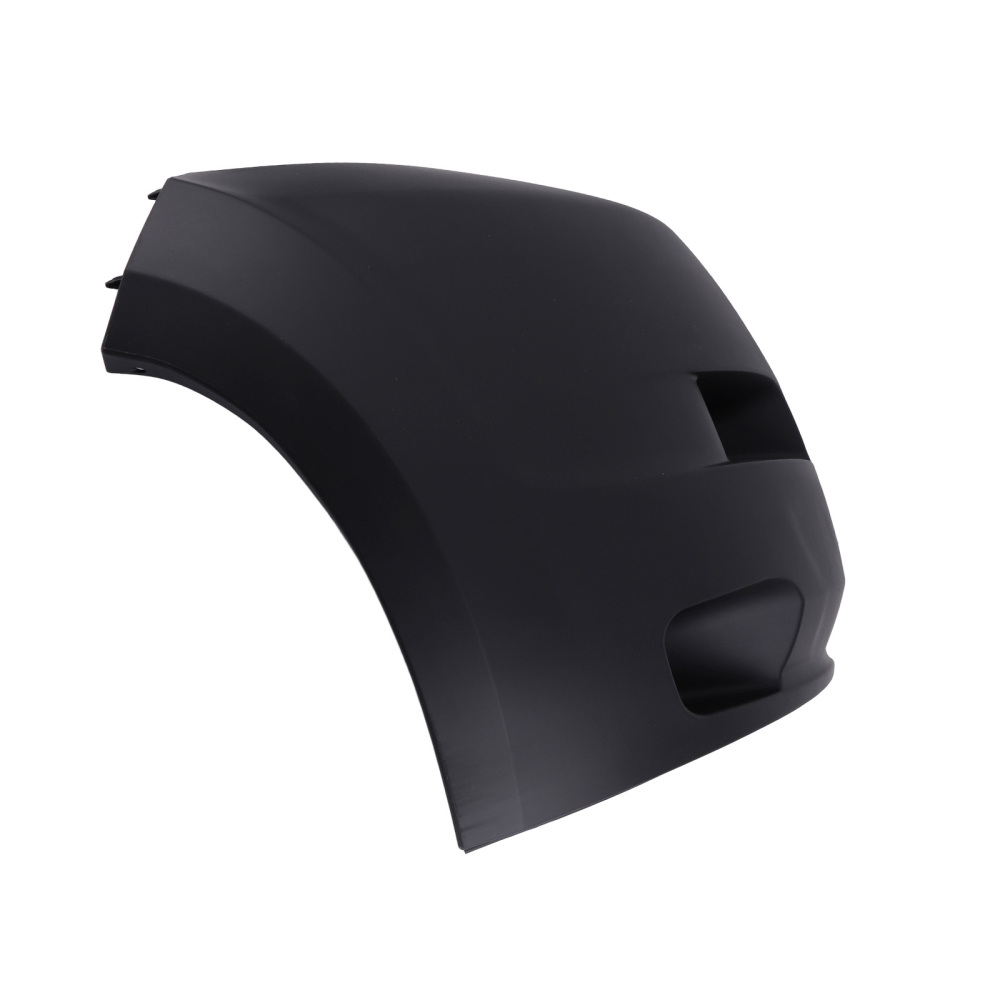 Front Both LeftRight Bumper Endcap Black compatible for Ram Promaster 19-2022