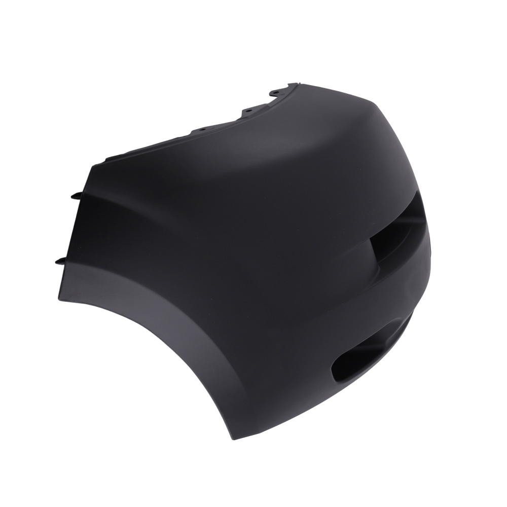 Front Both LeftRight Bumper Endcap Black compatible for Ram Promaster 19-2022