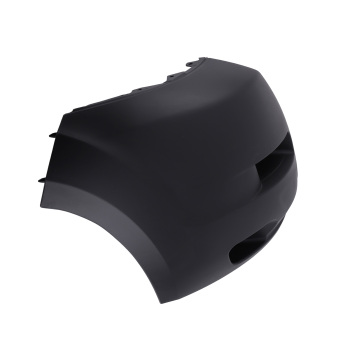 Front Both LeftRight Bumper Endcap Black compatible for Ram Promaster 19-2022