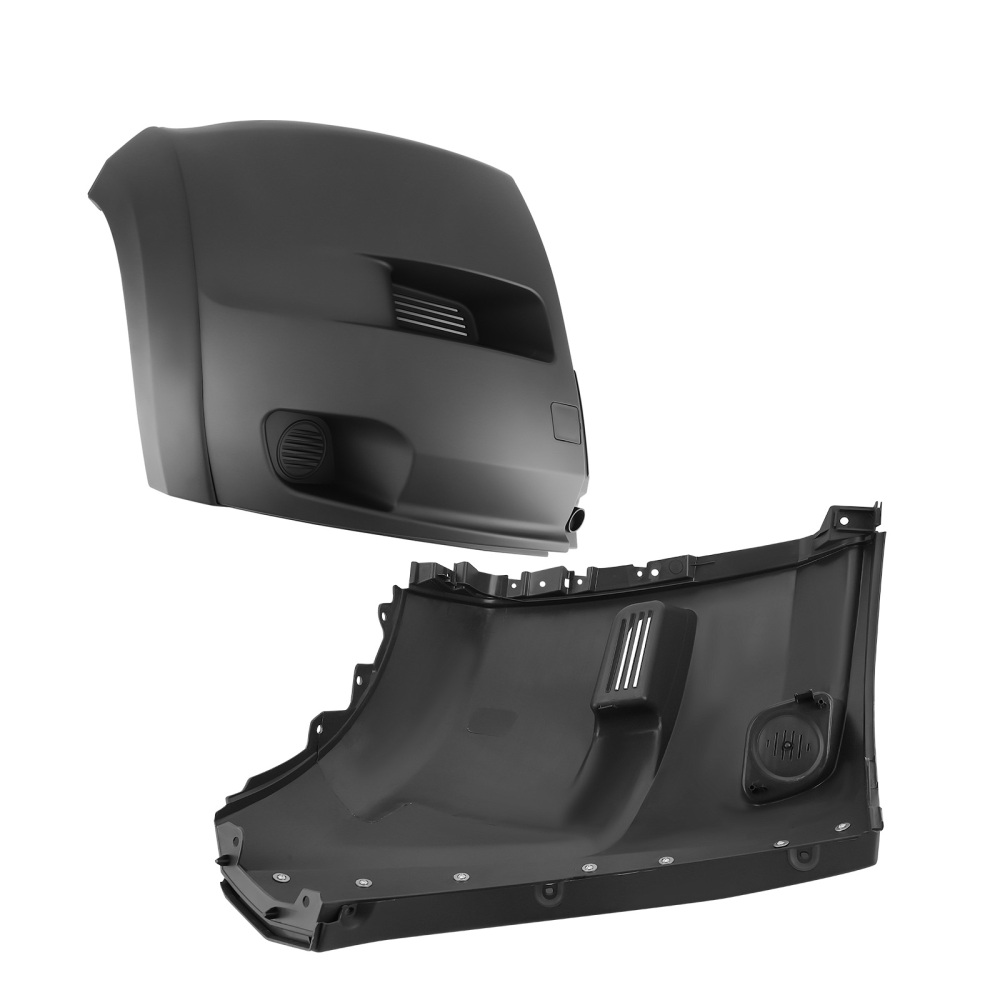 Front Bumper End Caps Left Right Fit For 2014-2018 compatible for Ram Promaster 1500/2500/3500