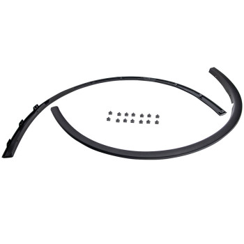 Front LeftRight Fender Flares Trim Molding compatible for Dodge Durango 2011-2020