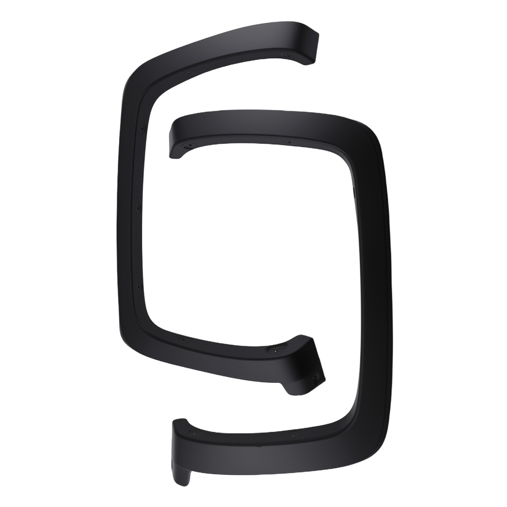 4PC Black Fender Flares compatible for Chevrolet Silverado 1500 2014-2018 816239024683