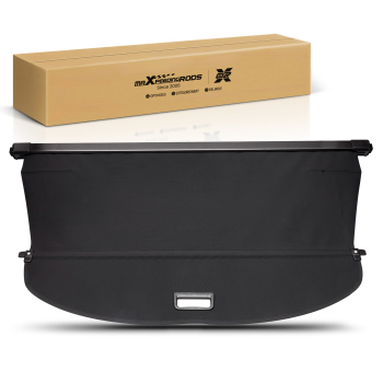 Black Boot Cover compatible for Nissan X-Trail T32 2014-2021 84982-4CL0A Retractable Shelf