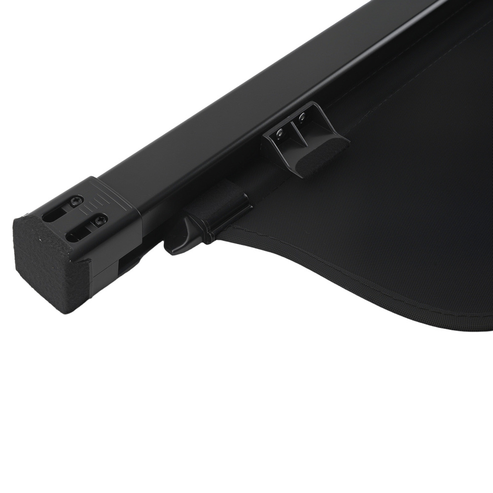 Black Boot Load Cover compatible for VW Tiguan Allspace 2017-21 5NN867871 Rear Parcel Shelf