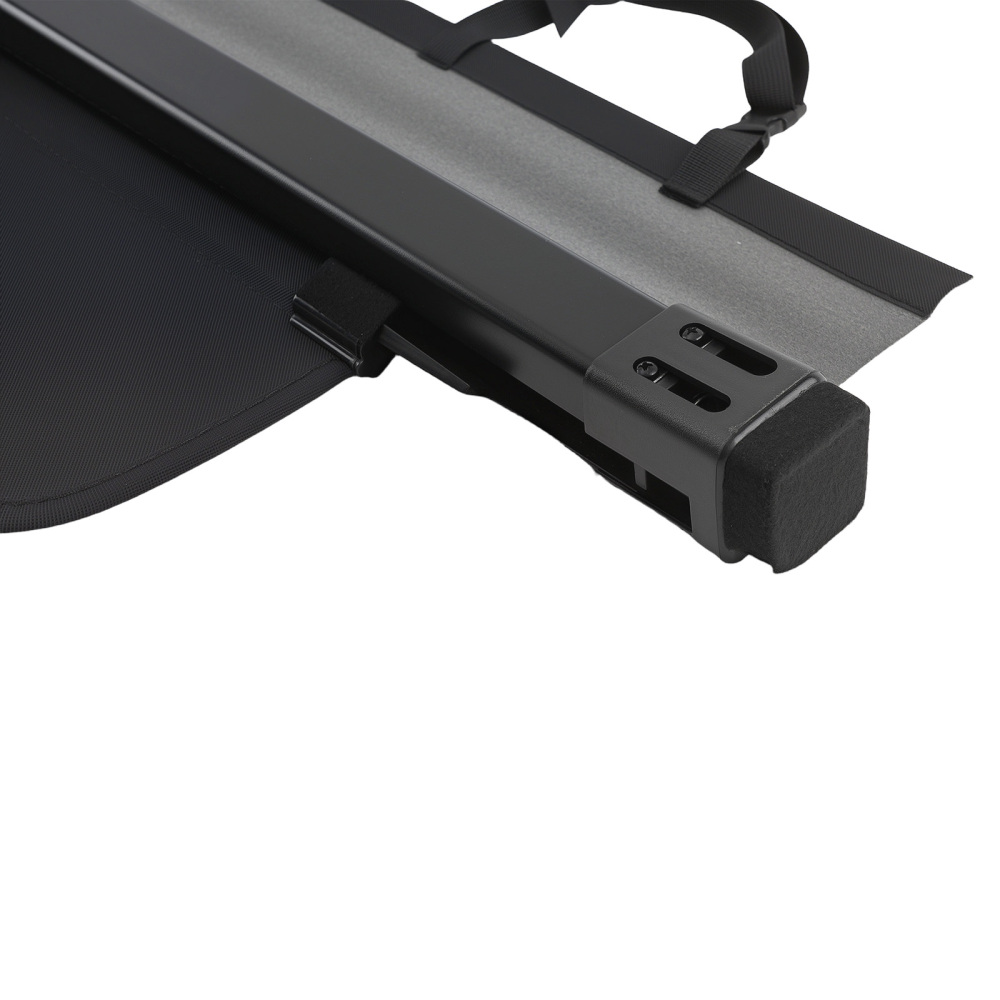 Black Parcel Shelf Rear compatible for VW Touareg 2011-2017 Luggage Cover 7P6867773H