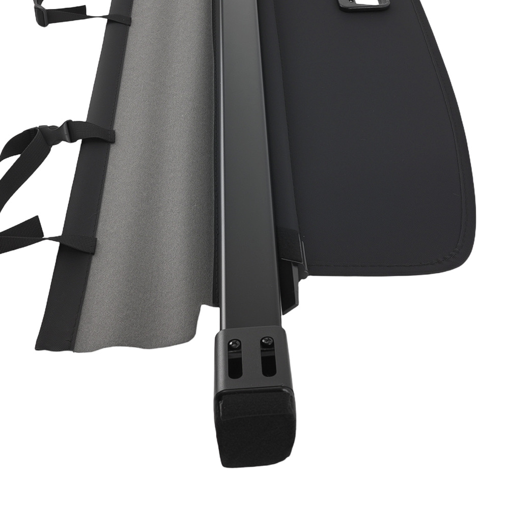 Black Parcel Shelf Rear compatible for VW Touareg 2011-2017 Luggage Cover 7P6867773H