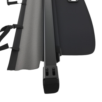 Black Parcel Shelf Rear compatible for VW Touareg 2011-2017 Luggage Cover 7P6867773H