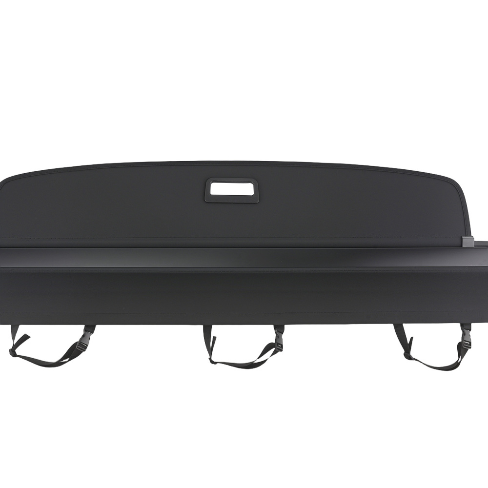 Black Parcel Shelf Rear compatible for VW Touareg 2011-2017 Luggage Cover 7P6867773H