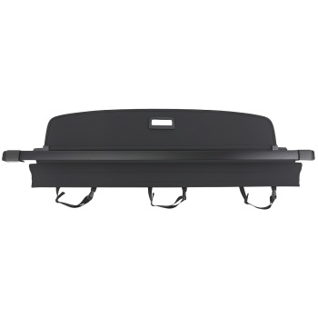 Black Parcel Shelf Rear compatible for VW Touareg 2011-2017 Luggage Cover 7P6867773H