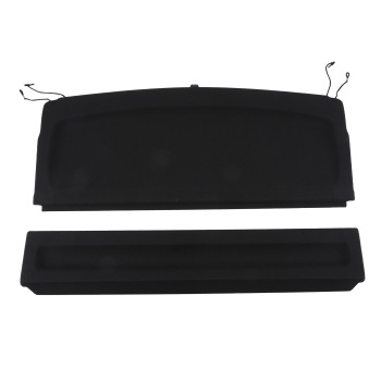 Black Boot Shelf compatible for BMW X1 F48 16-22 7378621 Rear Storage Parcel Cover