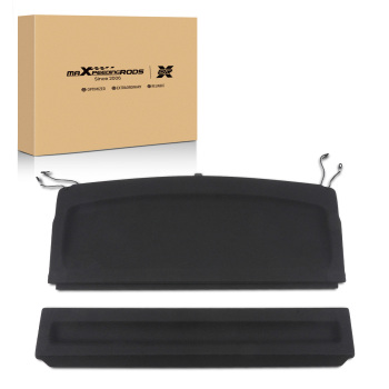 Black Boot Shelf compatible for BMW X1 F48 16-22 7378621 Rear Storage Parcel Cover