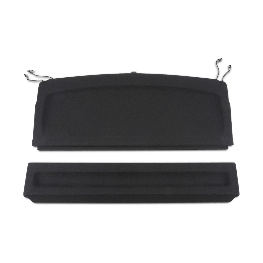 Black Boot Shelf compatible for BMW X1 F48 16-22 7378621 Rear Storage Parcel Cover