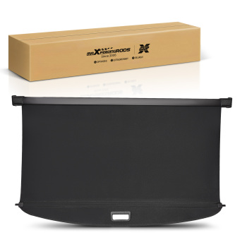 Black Cargo Parcel Trunk Shelf compatible for VW Sharan compatible for Seat Alhambra 10-22 7N0867871C