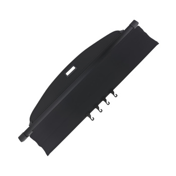 Black Cargo Cover Parcel Shelf compatible for Chevrolet Equinox 2010-2017 Easy Installation