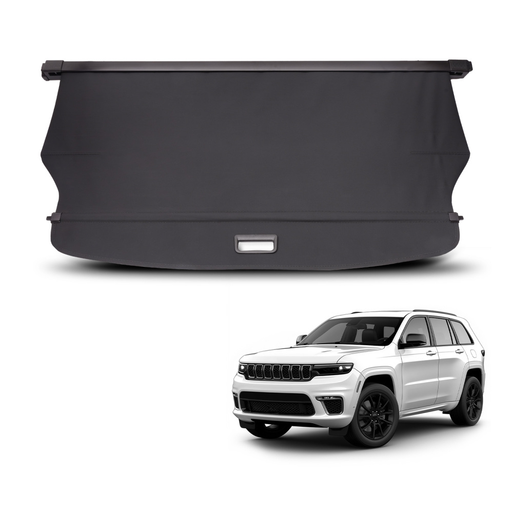 Rear Cargo Cover compatible for Jeep Grand Cherokee 22-23 WL Easy installation Waterproof