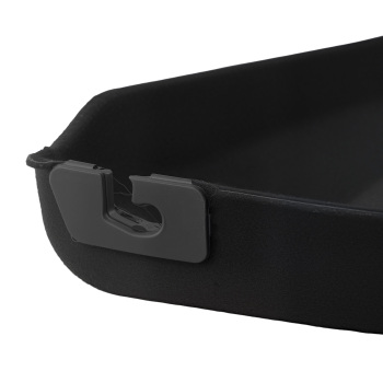 Black Cargo Cover Retractable Luggage Shield compatible for Honda 2015-2019 Rear Storage