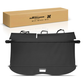 Cargo Cover Shade compatible for Toyota Highlander 2020-2023 Black Retractable Waterproof