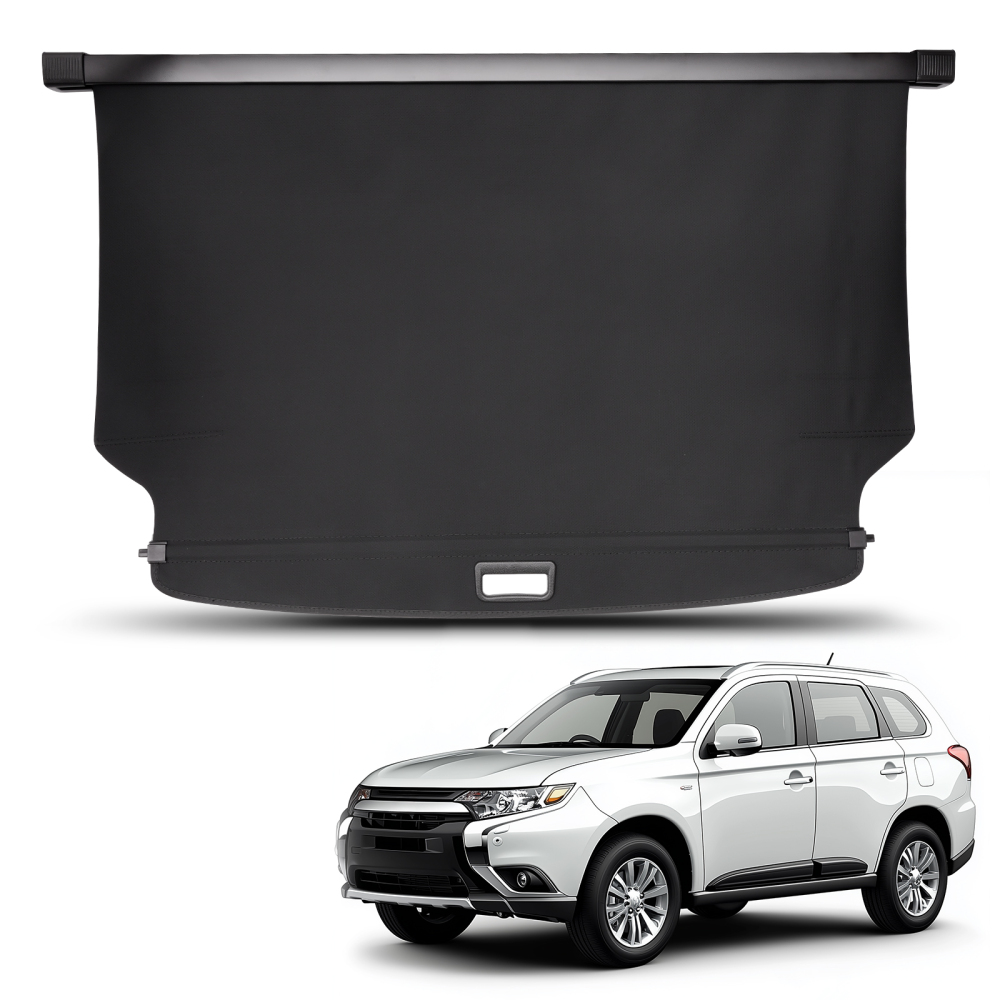 Parcel Shelf compatible for Mitsubishi Outlander Mk3 2012-2021 Electric Tailgate Load Cover