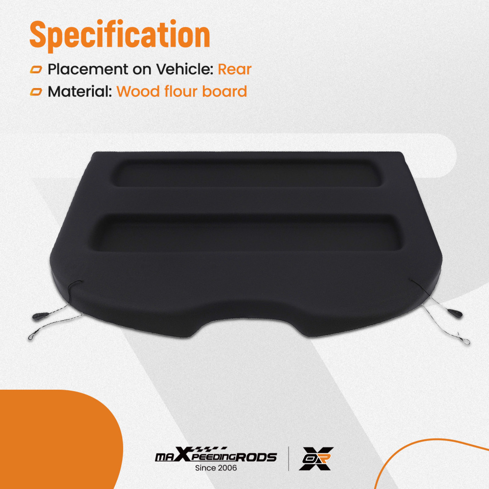 Parcel Shelf Boot Load Cover compatible for Nissan Qashqai J10 2007-2013 79910JD00C Rear