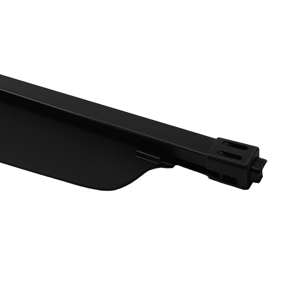 Rear Cargo Cover compatible for Cadillac SRX 2010-16 Black Retractable Trunk Shield