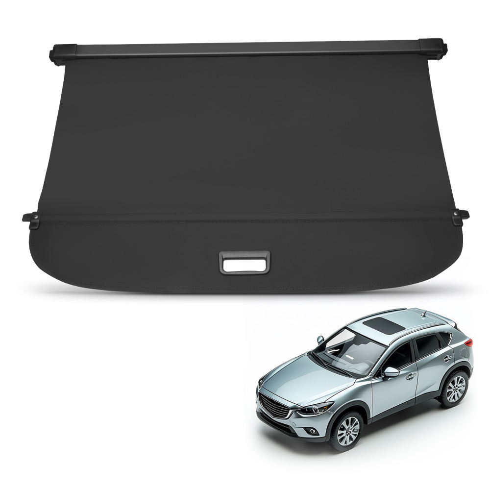 Aluminum Cargo Cover compatible for MAZDA CX50 2023-2024 Black Boot Load Cover Waterproof