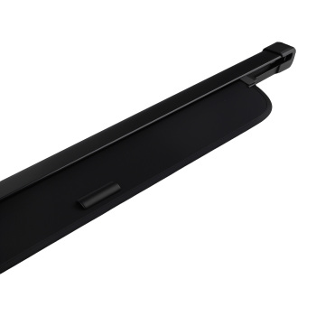 Black Rear Parcel Shelf Cargo Luggage Cover compatible for Volvo XC90 2003-2014 Retractable