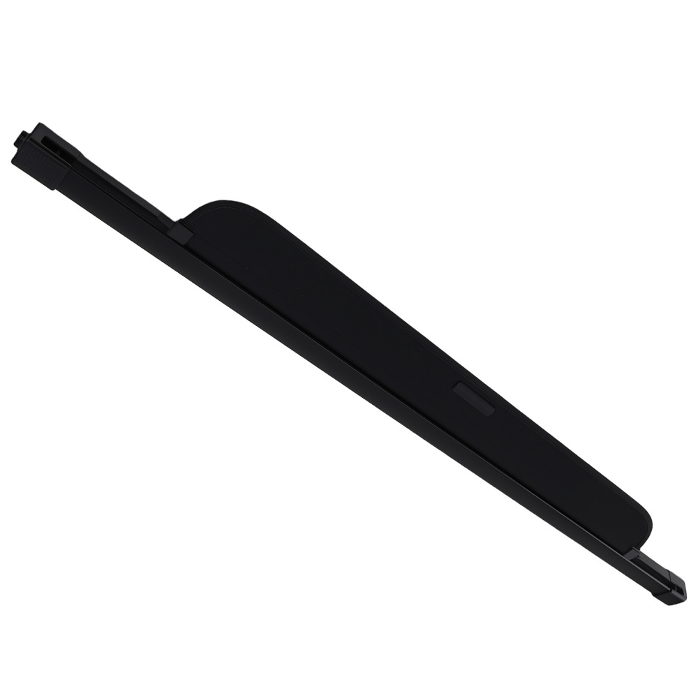 Black Rear Parcel Shelf Cargo Luggage Cover compatible for Volvo XC90 2003-2014 Retractable