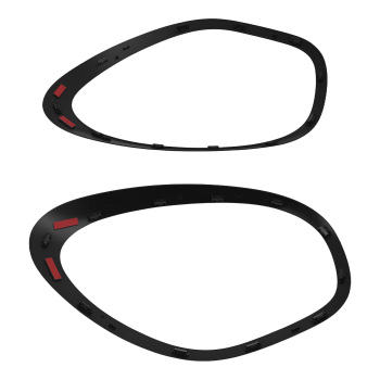 Black Front Headlight Cover compatible for Mini Cooper Countryman 1.6L 2011-16 MC2506102
