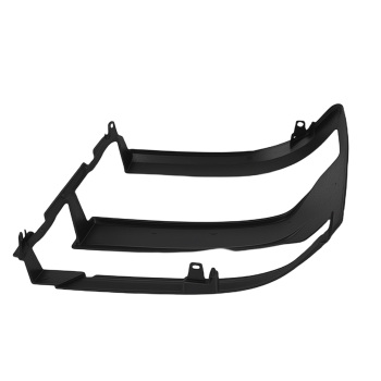 Black Headlight Bezel compatible for Chevrolet Silverado 1500 LD Extended 2019 5.3L V8 Pair