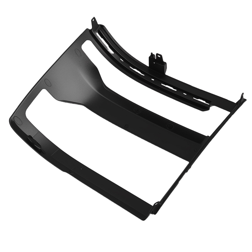 Black Headlight Bezel compatible for Chevrolet Silverado 1500 LD Extended 2019 5.3L V8 Pair