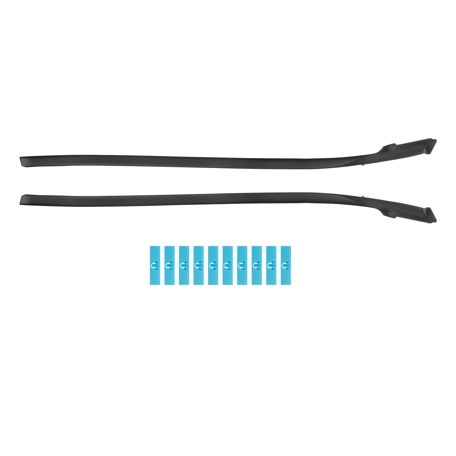 Pair Left + Right Windshield Moulding Kit compatible for LEXUS IS F (2008-2014) 75551-53020