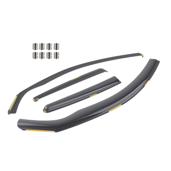 In-Channel Wind Deflectors compatible for BMW 1 Series F20 2011-2019 Front Rear 4pc
