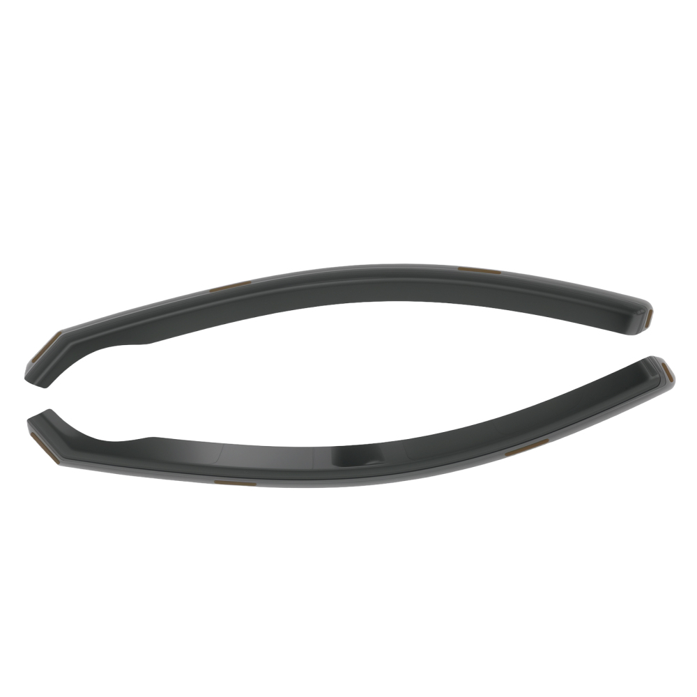 In-Channel Wind Deflectors compatible for Audi A3 S3 2013-2020 Front Rear Black Tinted