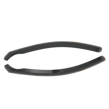 In-Channel Wind Deflectors compatible for Audi A3 S3 2013-2020 Front Rear Black Tinted