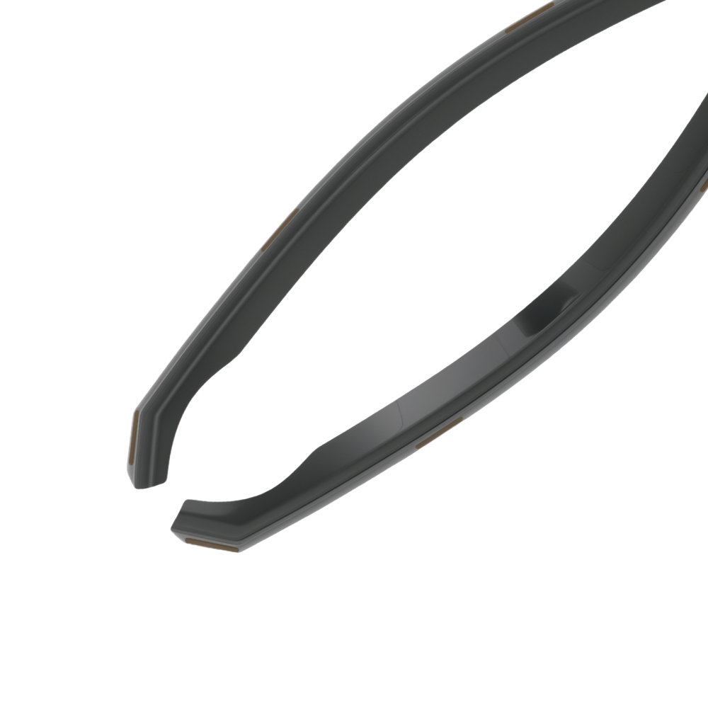 In-Channel Wind Deflectors compatible for Audi A3 S3 2013-2020 Front Rear Black Tinted