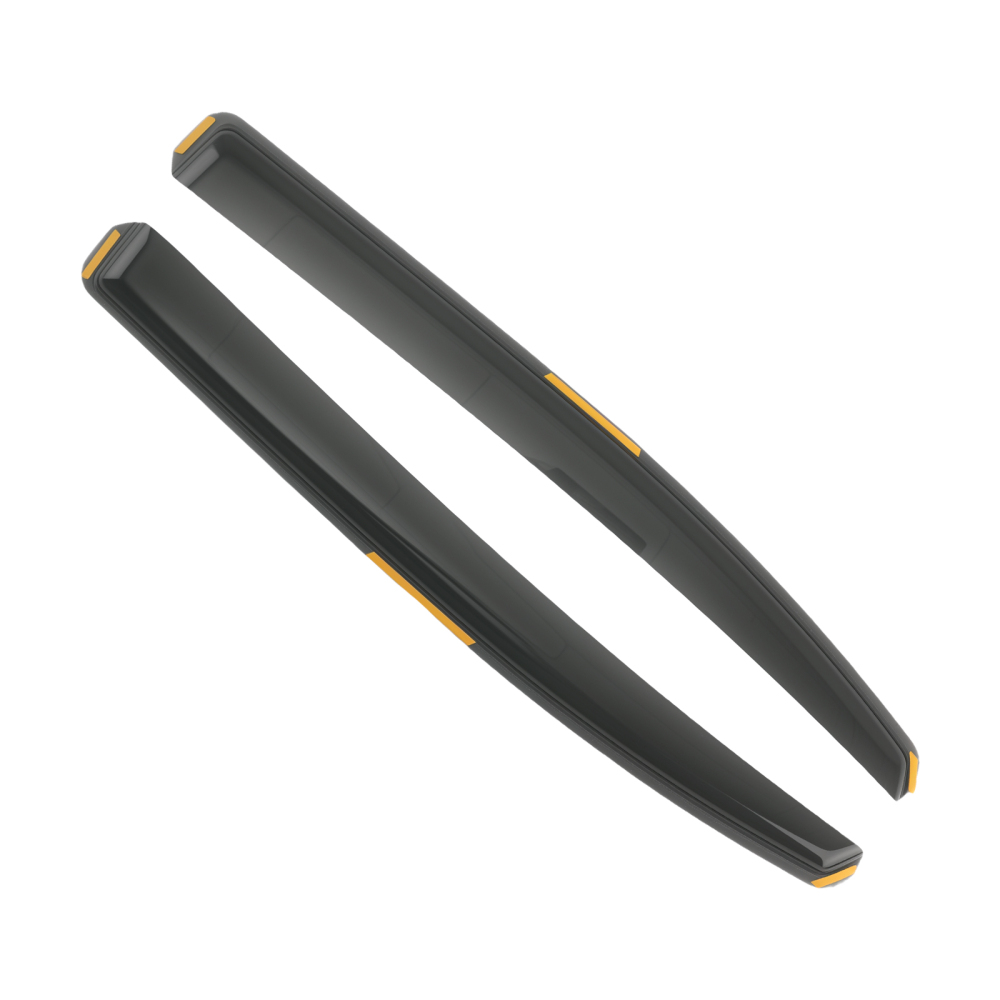 In-Channel Wind Deflectors compatible for Audi A3 S3 2013-2020 Front Rear Black Tinted