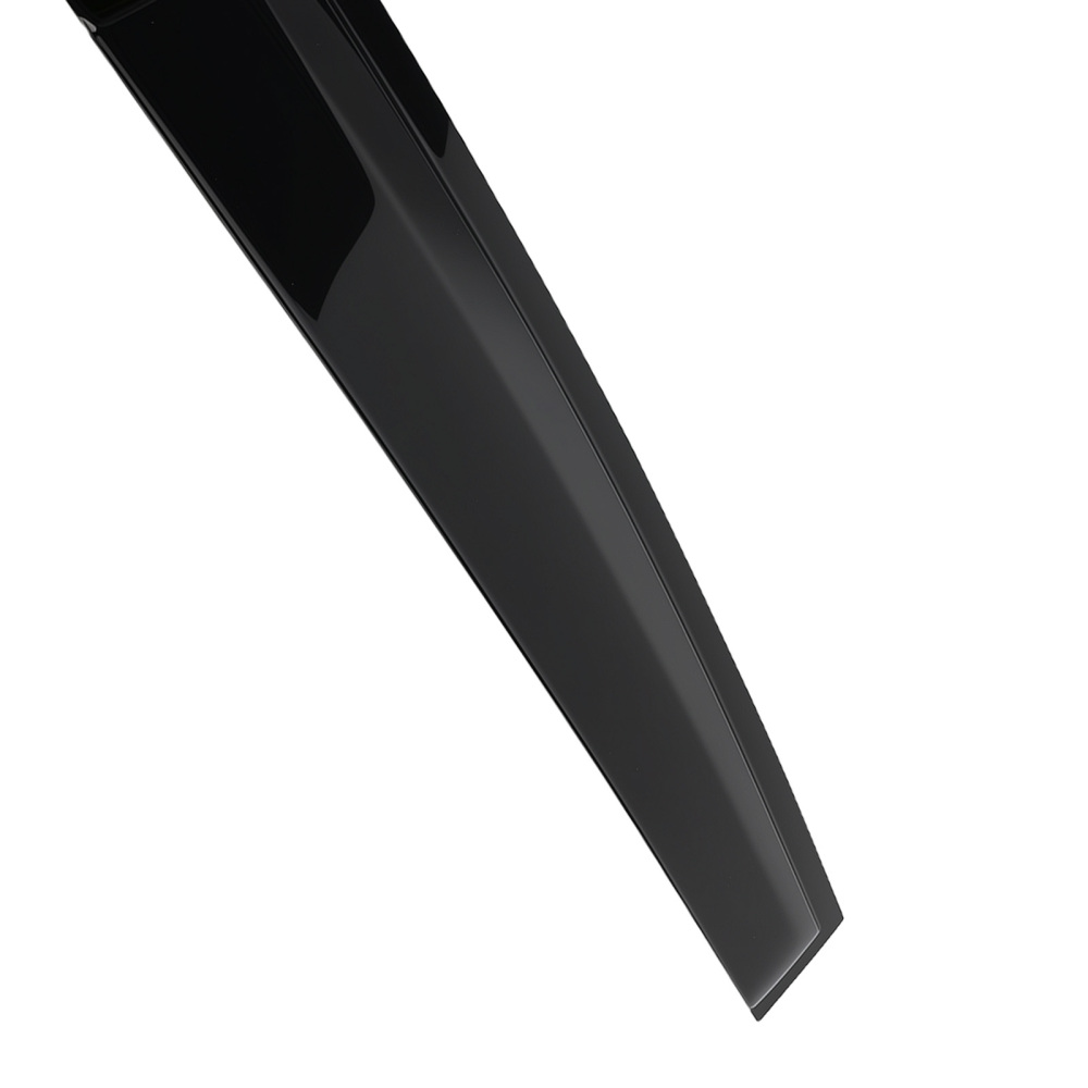 4x Rain Shield Window Visor compatible for AUDI Q5 MK2 2016+ Black Tinted Weather Guard Set