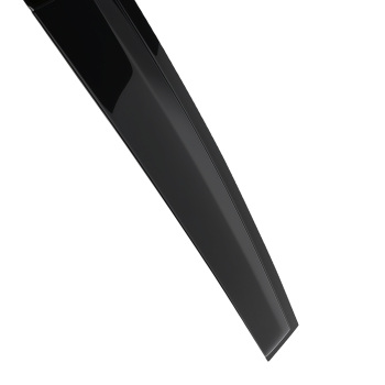 4x Rain Shield Window Visor compatible for AUDI Q5 MK2 2016+ Black Tinted Weather Guard Set