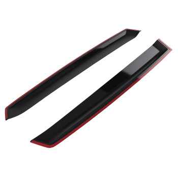 4pc FrontRear Deflectors compatible for Opel Vauxhall Astra J MK6 2009-16 Outside Mount