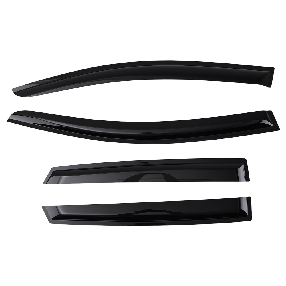 4pc FrontRear Deflectors compatible for Opel Vauxhall Astra J MK6 2009-16 Outside Mount