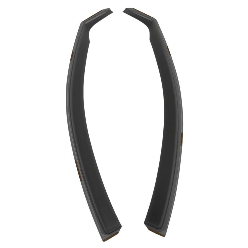 In-Channel Wind Deflectors compatible for Toyota Auris 2012-2019 4PC Black Tinted