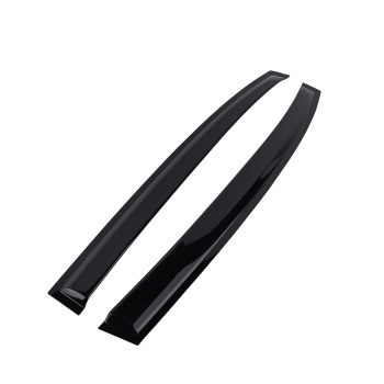 4pc Guard Visors compatible for Mercedes E-Class W213 16-23 Window Rain Deflectors Black