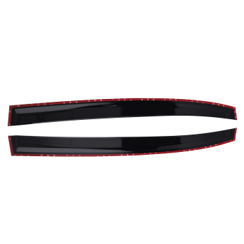 4pc Guard Visors compatible for Mercedes E-Class W213 16-23 Window Rain Deflectors Black
