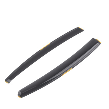 In-Channel Wind Deflectors compatible for BMW 3 Series 2005-2012 Front Rear Tinted Black