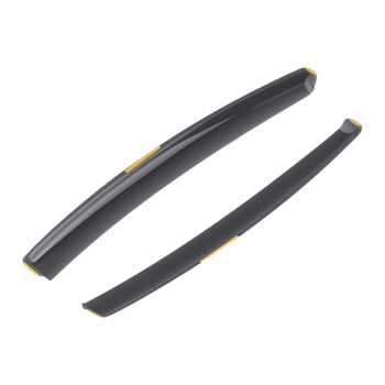 In-Channel Wind Deflectors compatible for BMW 3 Series 2005-2012 Front Rear Tinted Black