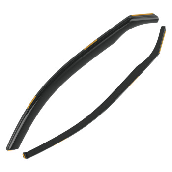 In-Channel Wind Deflectors compatible for BMW 5 Series E60 2004-2010 Tinted Black 4pcs